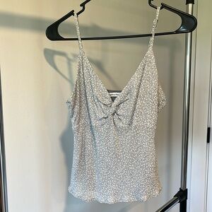Women’s floral Abercrombie and Fitch tank top